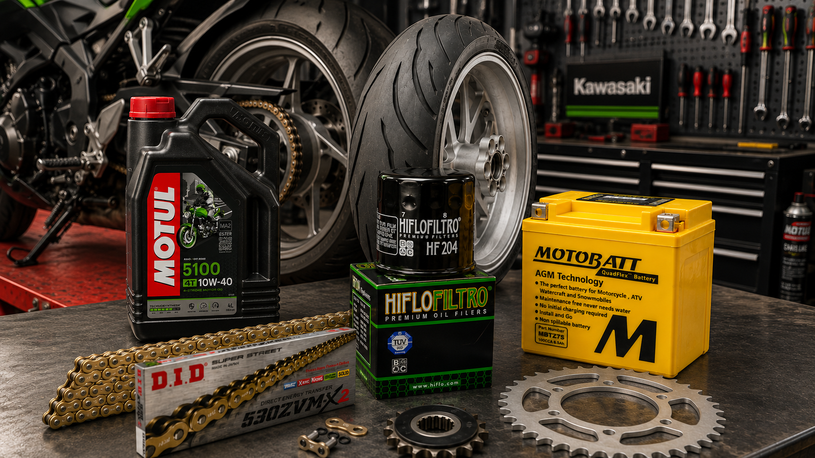 Motorcycle Chain & Sprocket Kits