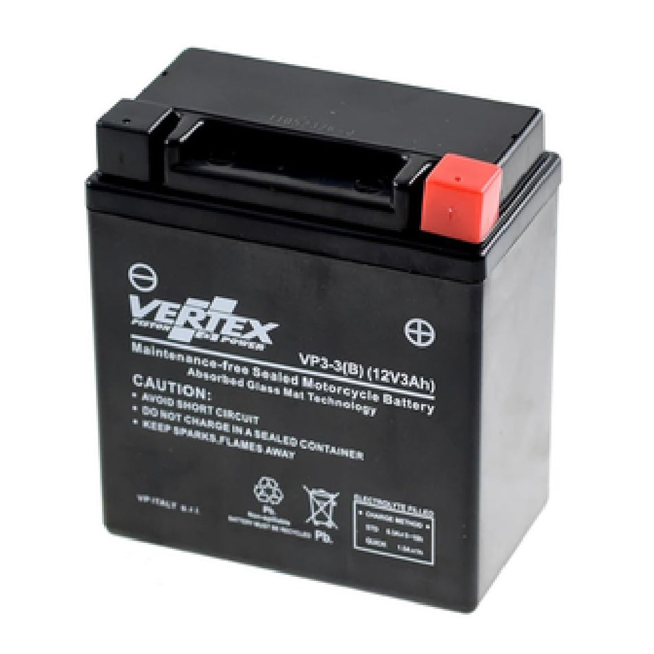 VP3-3 (B) Vertex Battery YB3L-A 712032