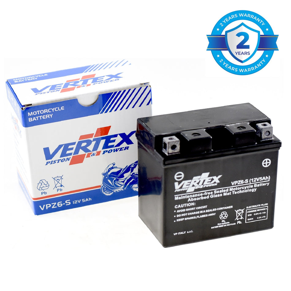 VPZ6-S Vertex Battery YTZ6-S 712062