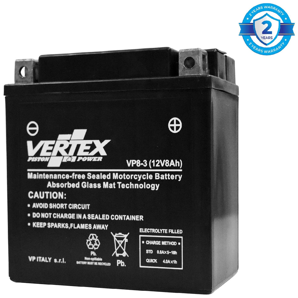 VP8-3 Vertex Battery