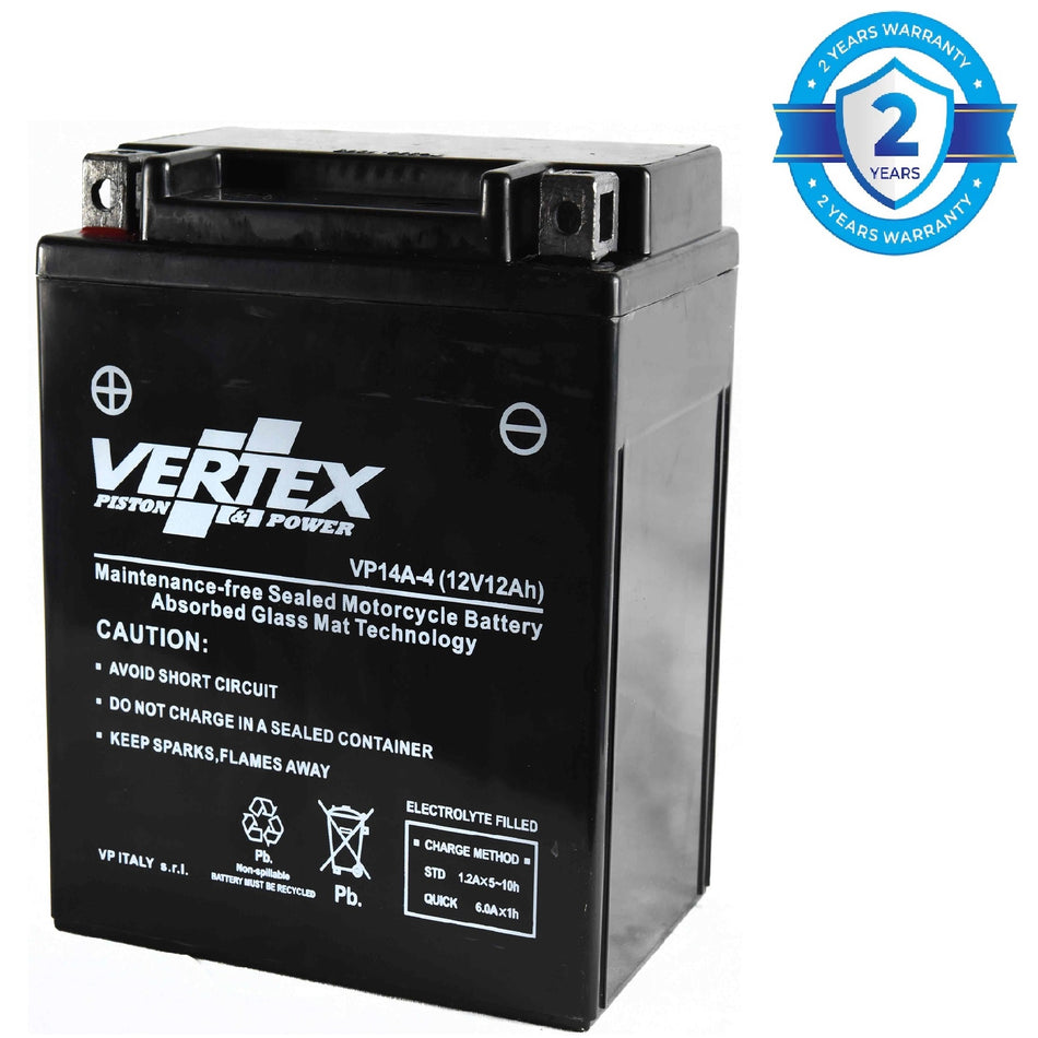 VP14A-4 Vertex Battery YB14-A2 712149