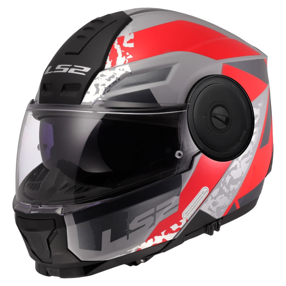 LS2 HELMET FF902 SCOPE II OXYD GREY RED-06