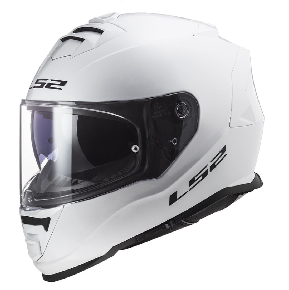 LS2 HELMET FF800 STORM II SOLID WHITE-06