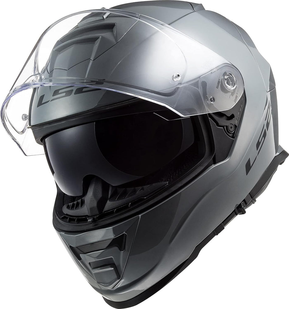 LS2 HELMET FF800 STORM II SOLID NARDO GREY-06