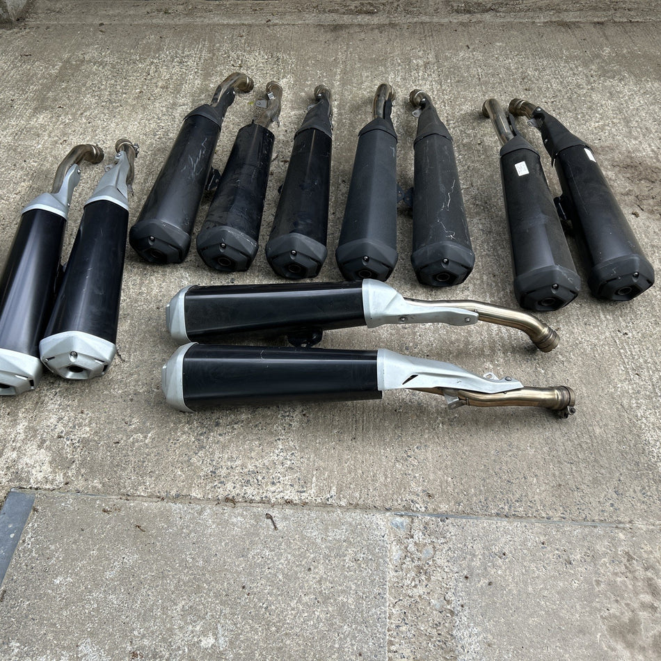 Kawasaki ZZR 1400 Silencers Five Sets Mufflers End Can Sets OEM