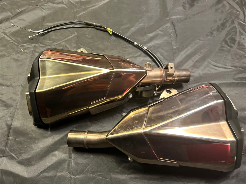 Kawasaki Z1000 Silencers 2010-2013 Original Silencer Pair
