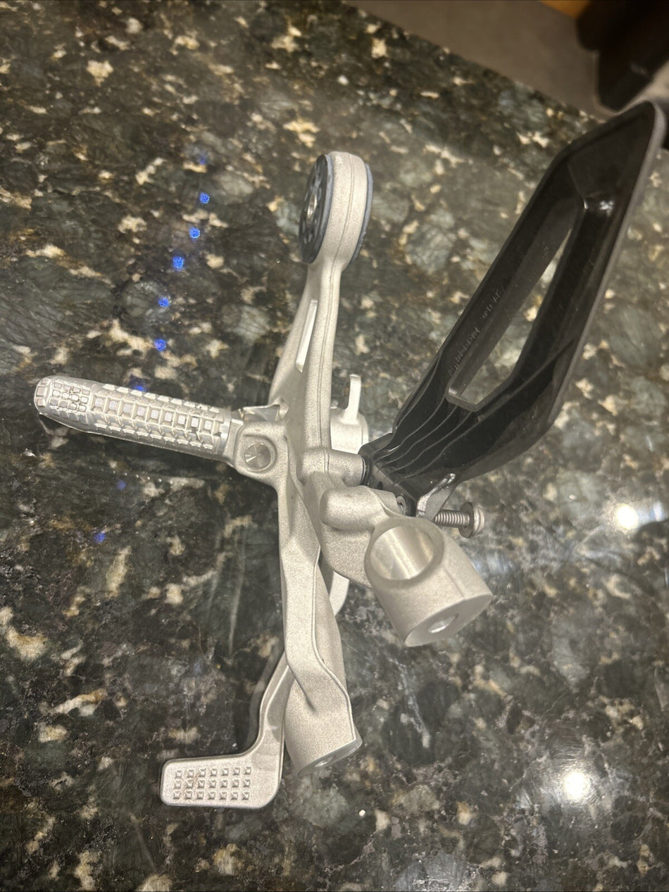 BMW S1000rr  Front Footrest Hanger Complete 2019-20 OEM R/H