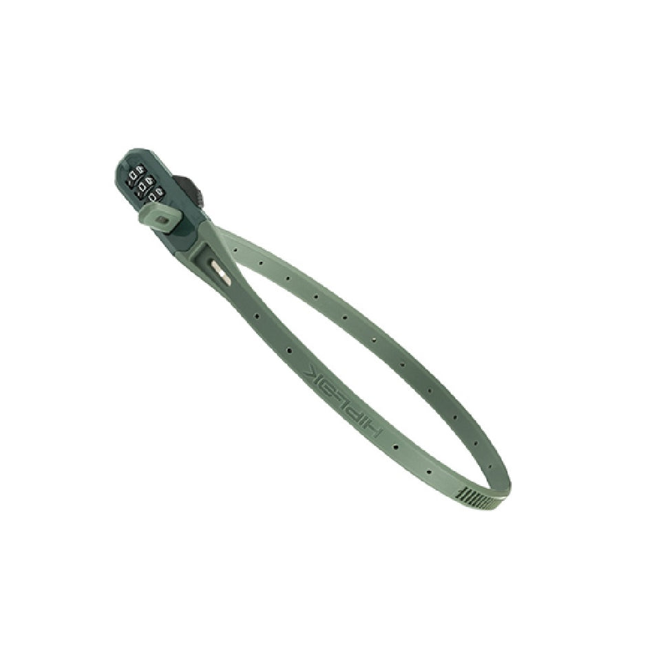 HIPLOK Z Lok Combination Lock Security Tie V2 Green