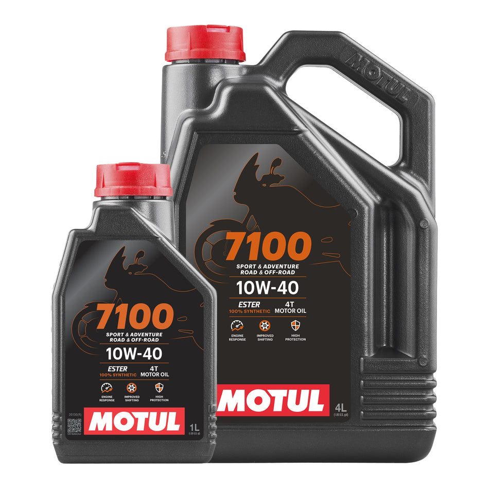 Motul 7100 10w40 4T Engine Oil Promo 4 Litres + 1 Litre