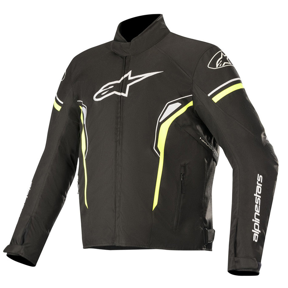 T-Sp-1 Waterproof Jacket Black Yellow Fluo XL