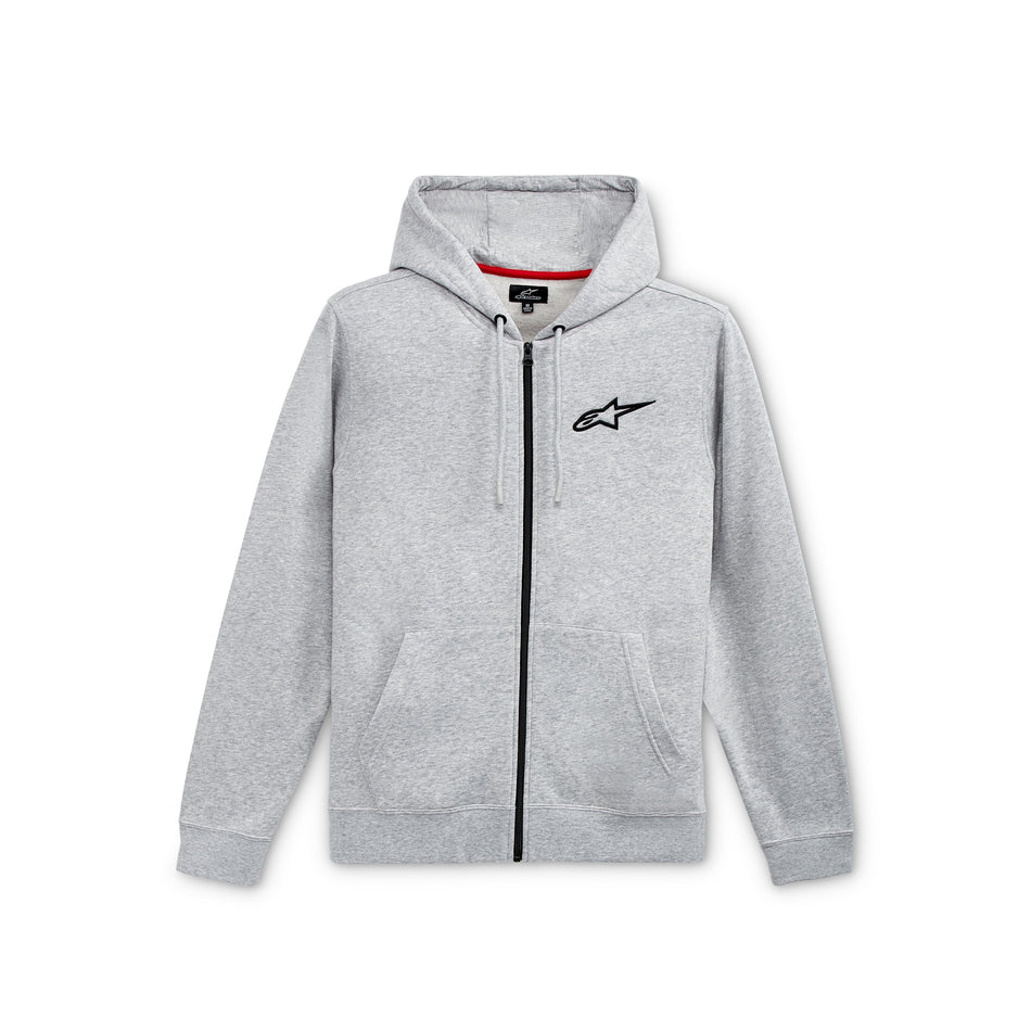 Ageless Chest Hoodie Grey Heather Black S