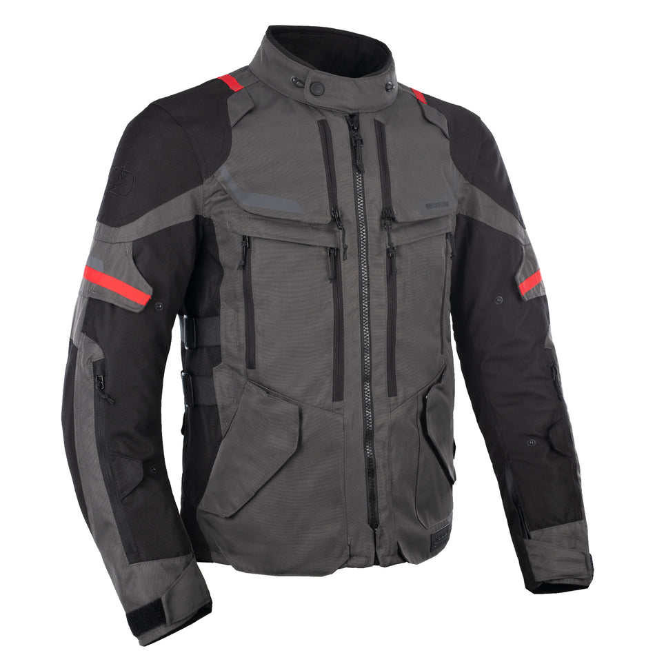 Oxford Rockland MS Jacket Charcoal/Black/Red 2XL