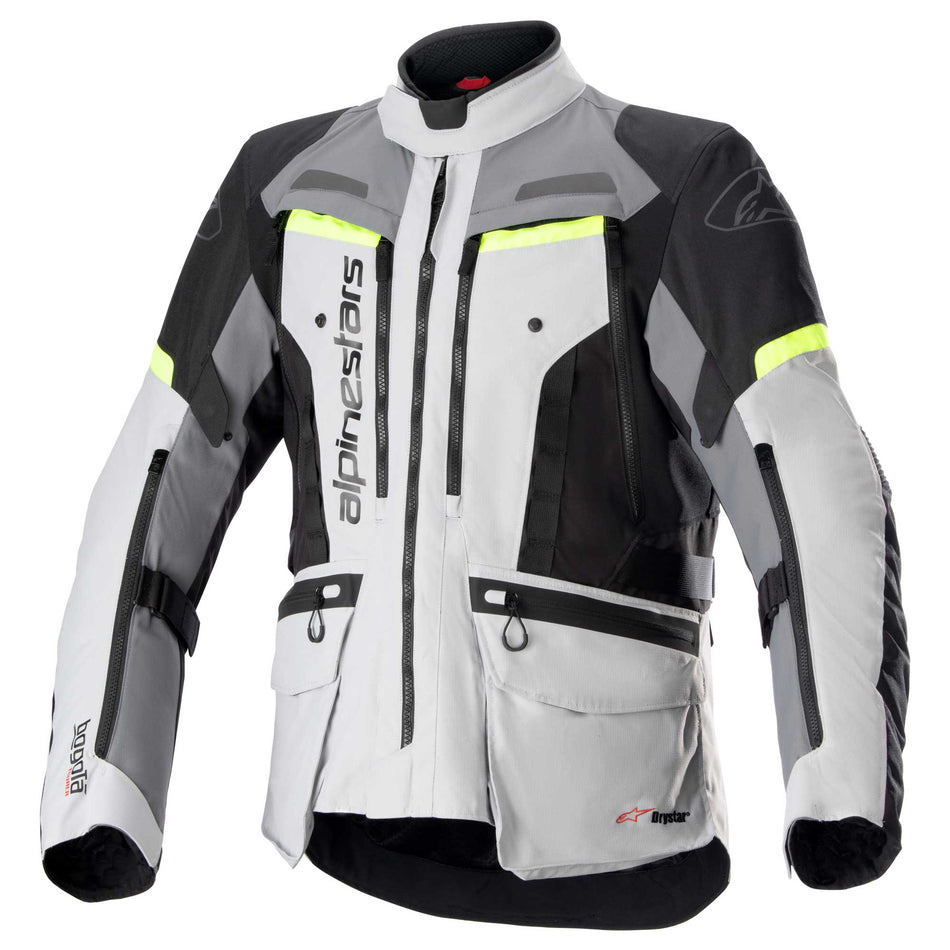 Alpine Bogota Pro DS Jkt Ice Grey Dark Grey Yellow Fluo 3XL