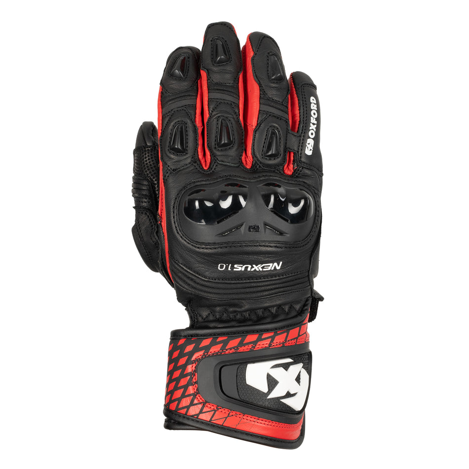 Oxford Nexus MS Glove Black/White/Red 3XL