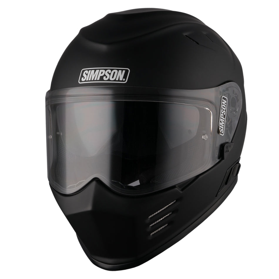 Simpson Venom Solid (ECE-22.06)- Matt Black S