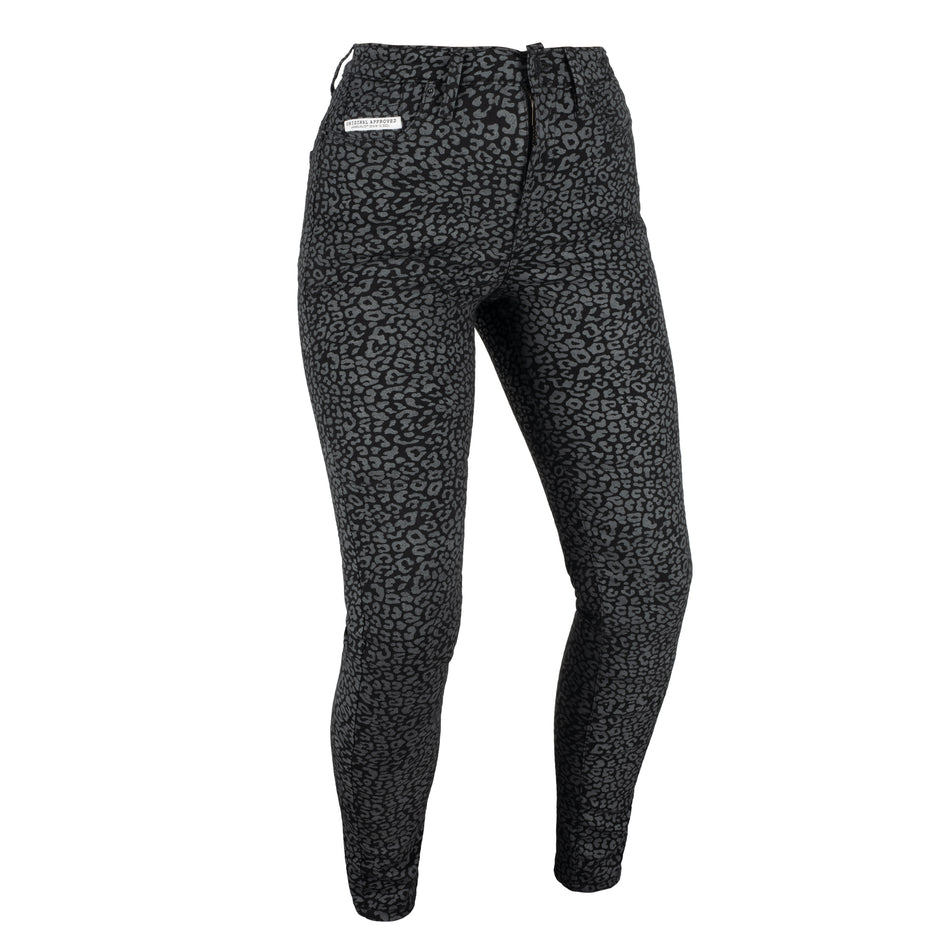 Oxford OA AA Super Stretch WS Jean Leopard R 08