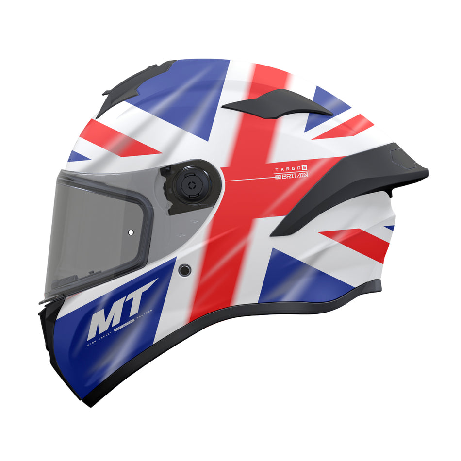 MT Targo S Britain B15 Gloss Red White Blue S