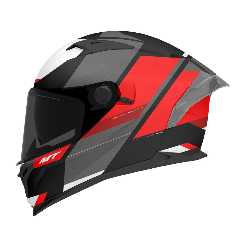 MT Braker SV Chento B5 Matt Black Red L