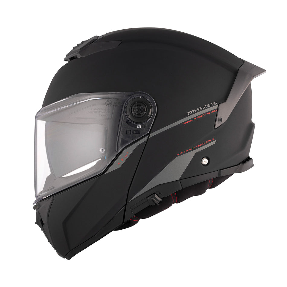 MT Atom 2 Solid Matt Black 2XL