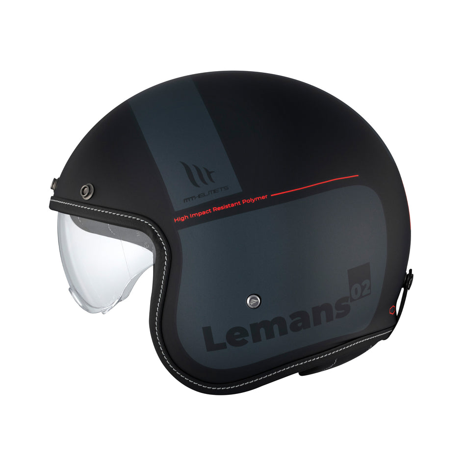 MT Le Mans 2 SV S Quality B2 Matt Black Grey L