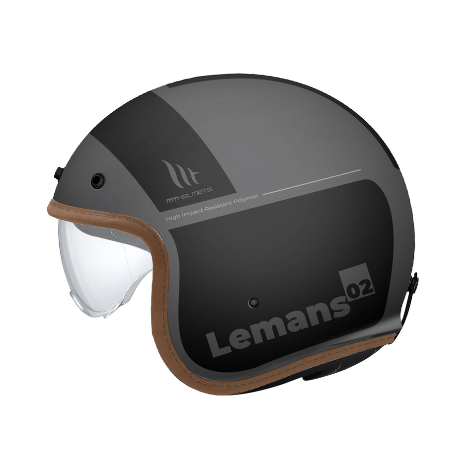 MT Le Mans 2 SV S Quality D1 Matt Black Grey S