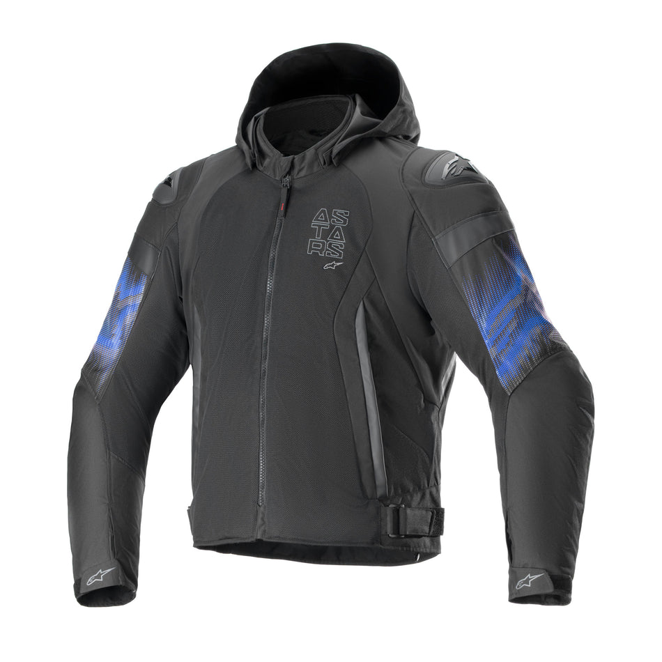 Zaca Air Venom Wp Jkt Black Electric Blue M