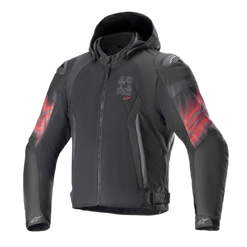 Zaca Air Venom Wp Jkt Blk Bright Red S