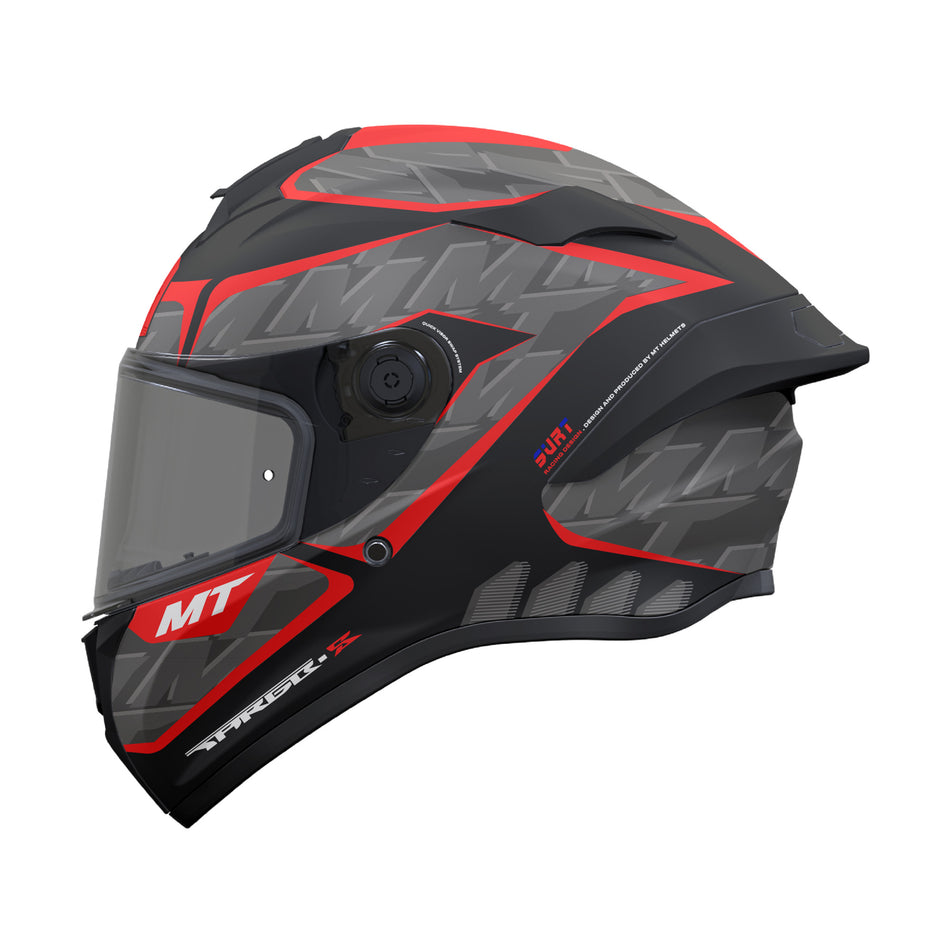 MT Targo S Surt B5 Matt Black Grey Red XL