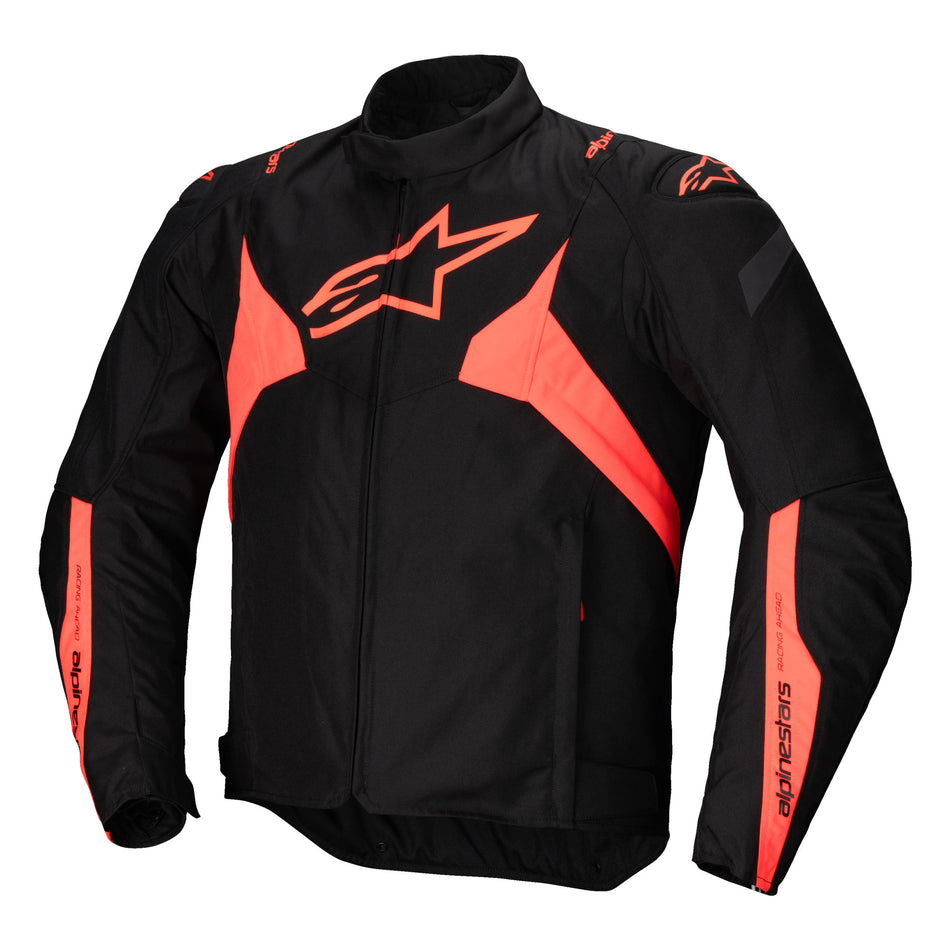 T-Jaws V4 WP Jacket Black Red Fluo 4XL