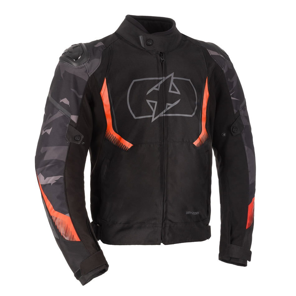 Oxford Omega 1.0 Dry2Dry MS Jacket Black/Camo/Red L