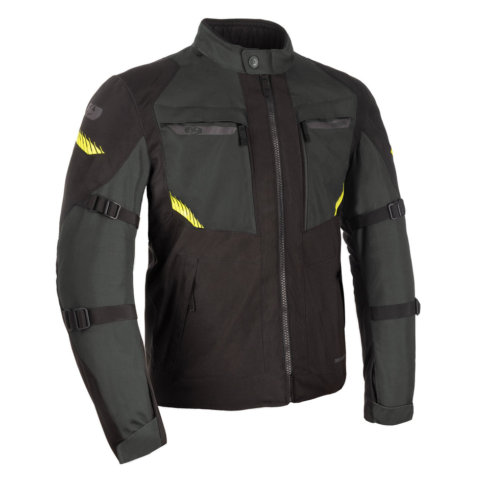 Oxford Toronto 1.0 D2D MS Jkt Blk/Grn/Flo M