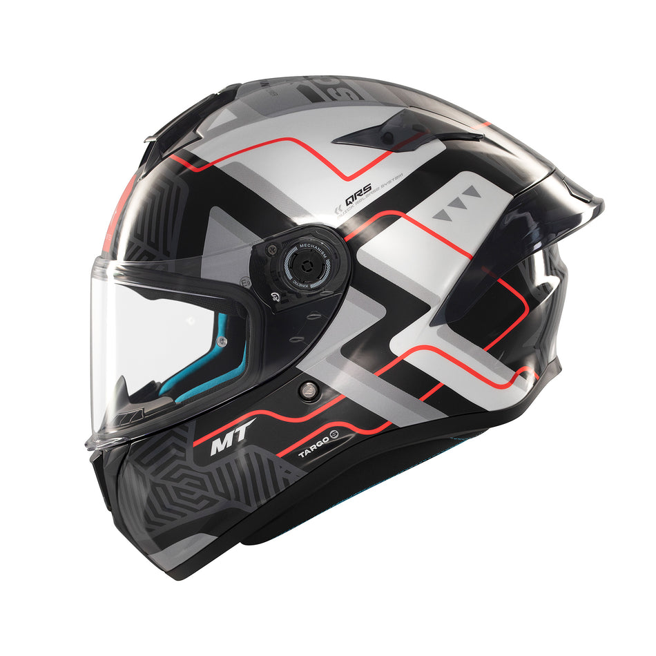 MT Targo S Brik C0 Gloss Black/White XS