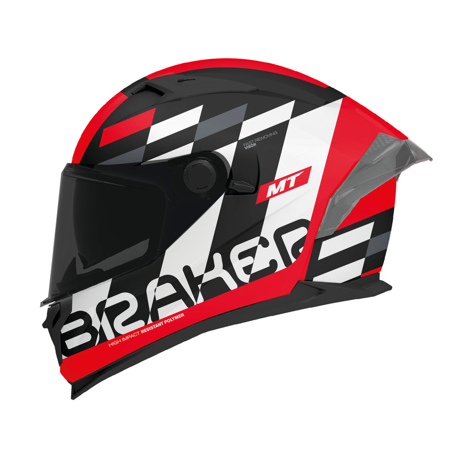 MT Braker Foster B5 Matt Red XL