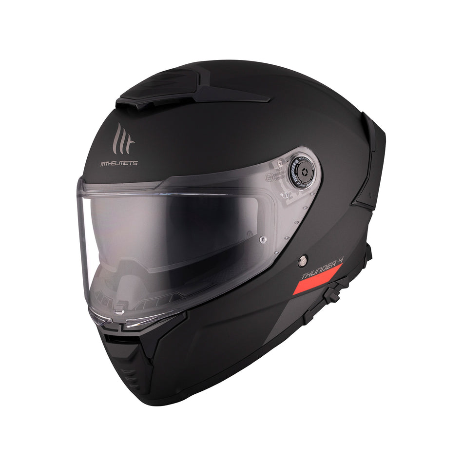 MT Thunder 4 A1 Matt Black XL