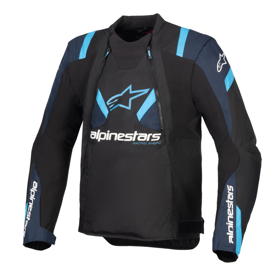 T-Stunt Air Jacket Black Dark Blue Blithe Blue 2XL