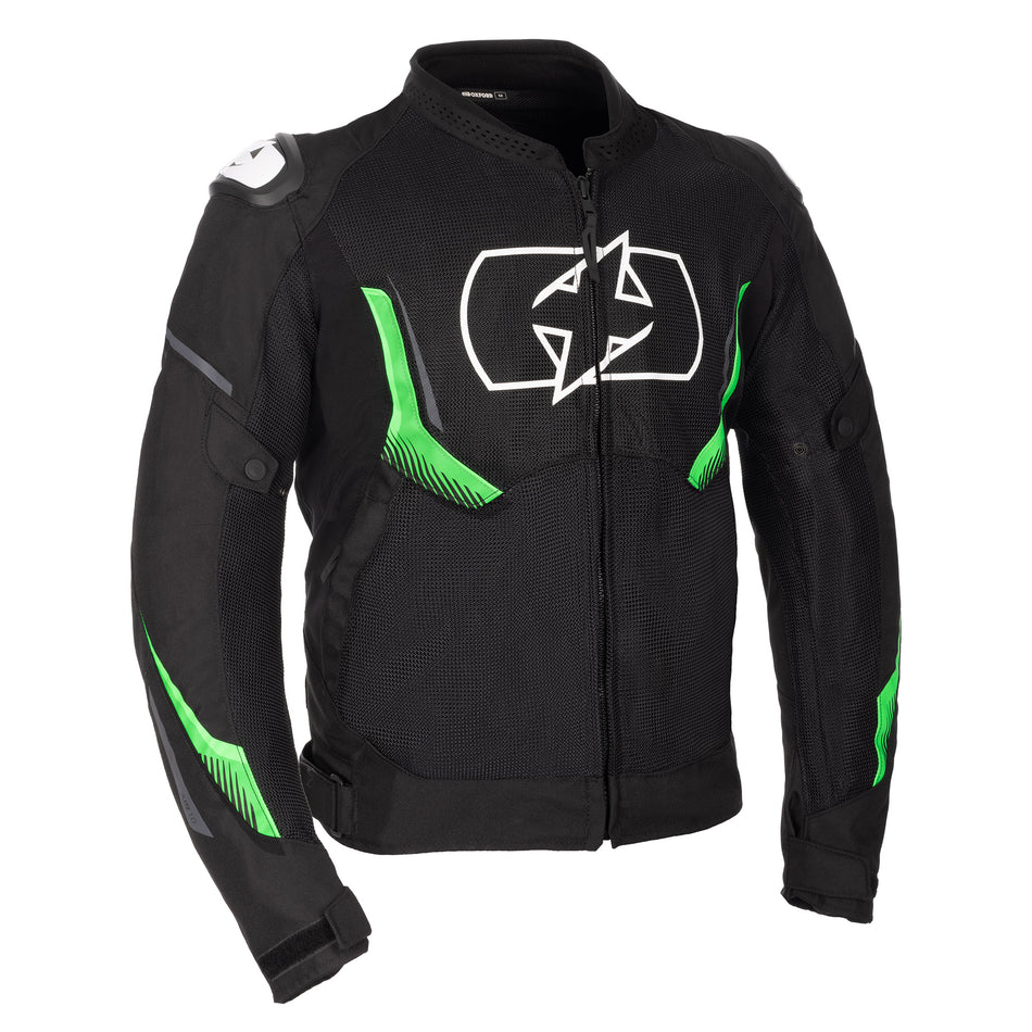 Oxford Omega 1.0 Air MS Jacket Black/Green L