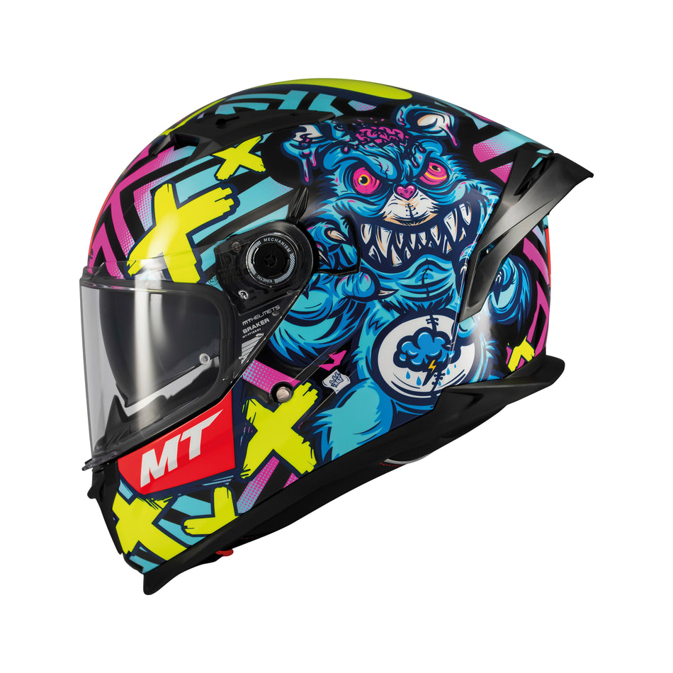 MT Braker Crazy Teddy B7 Gloss Multi XS