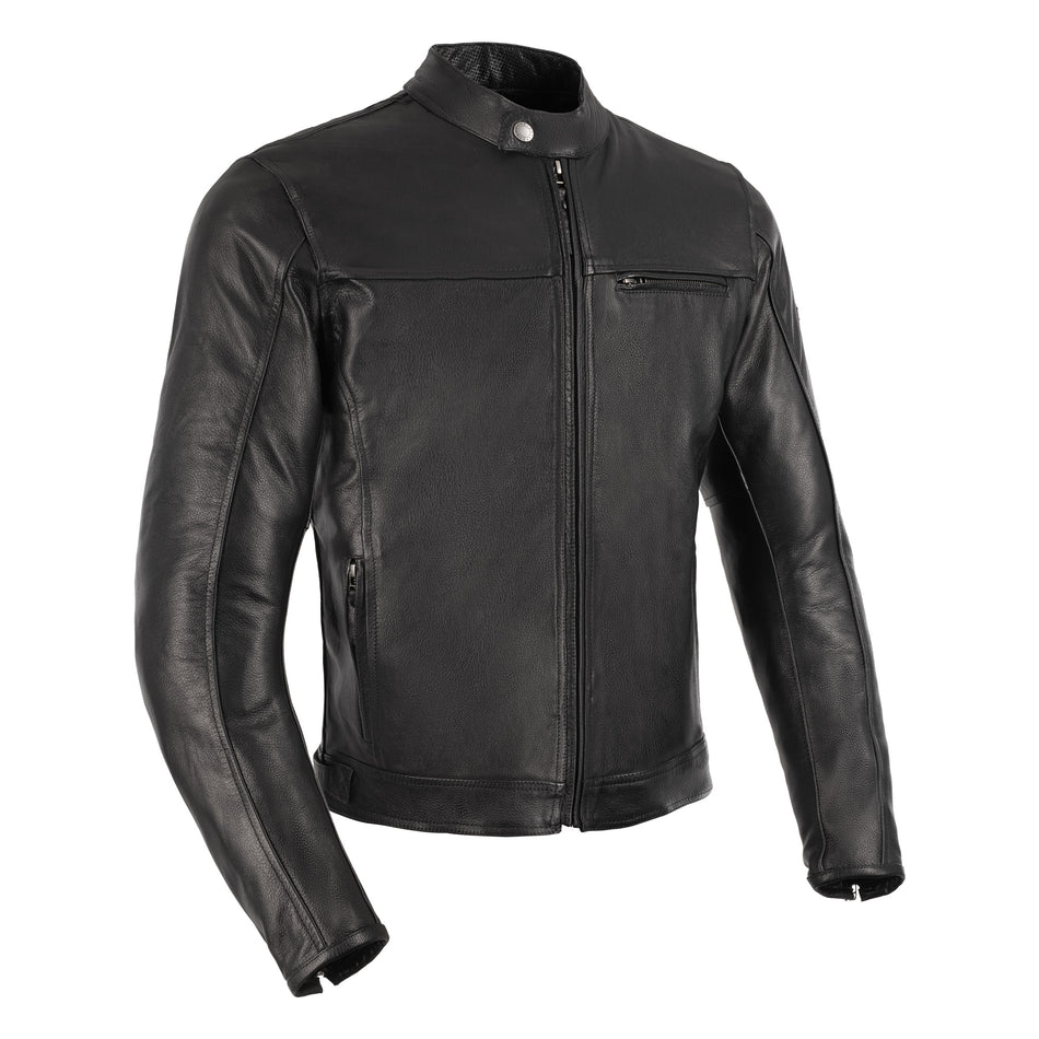 Oxford Walton 2.0 MS Leather Jacket Black XL