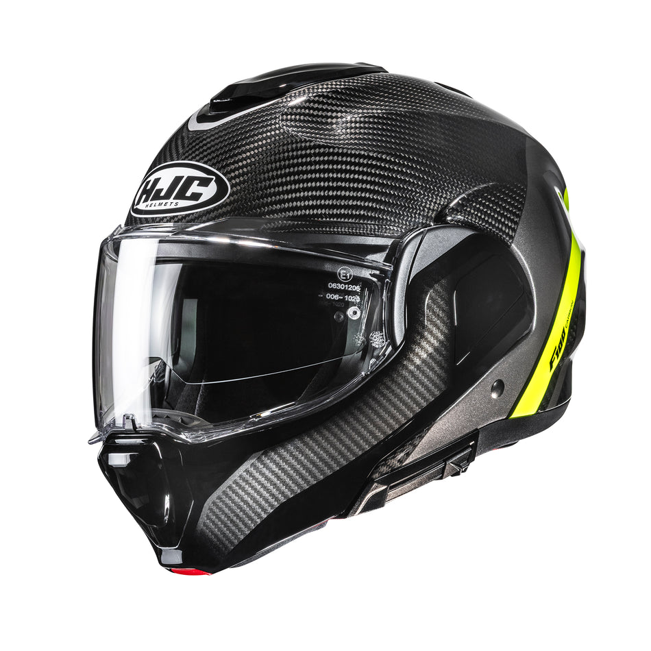 HJC F100 Carbon Stan Yellow MC3H XL