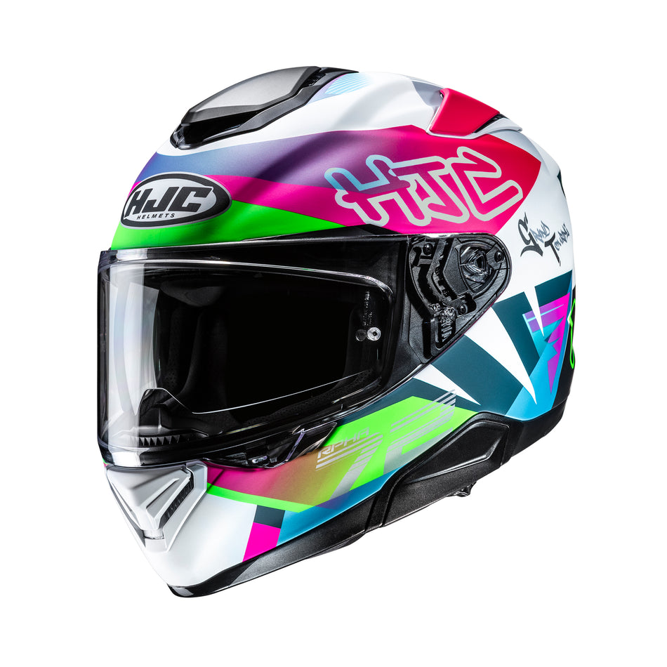 HJC RPHA 72 Goldy MC84SF Pink Green 2XL