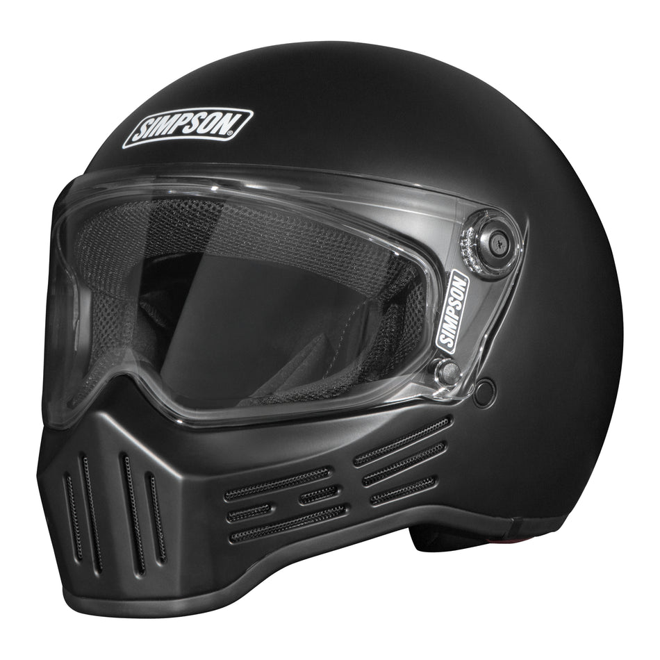 Simpson M30 Solid Matt Black 2XL