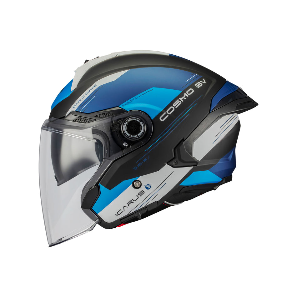 Cosmo SV Icarus B7 Matt Black Blue White XS