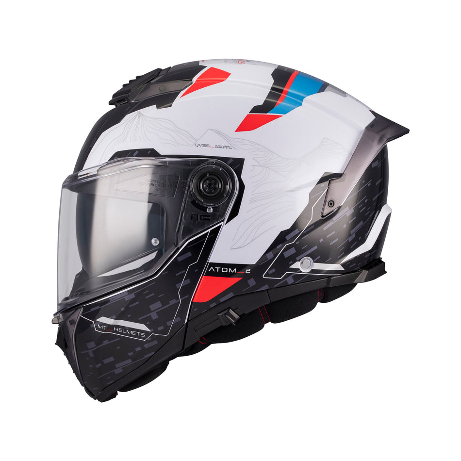 Atom 2 SV Highlands A7 Gloss White Red Blue XS