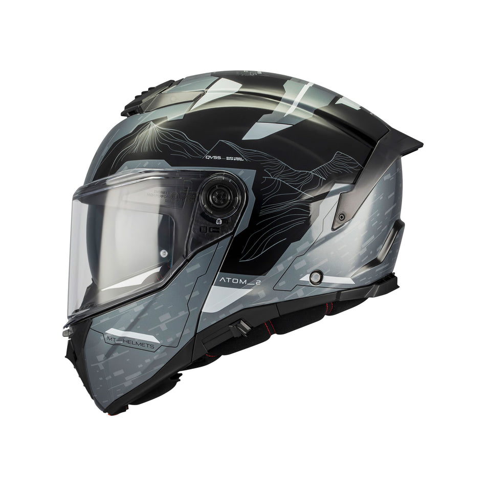 Atom 2 SV Highlands C2 Gloss Black Grey White XL