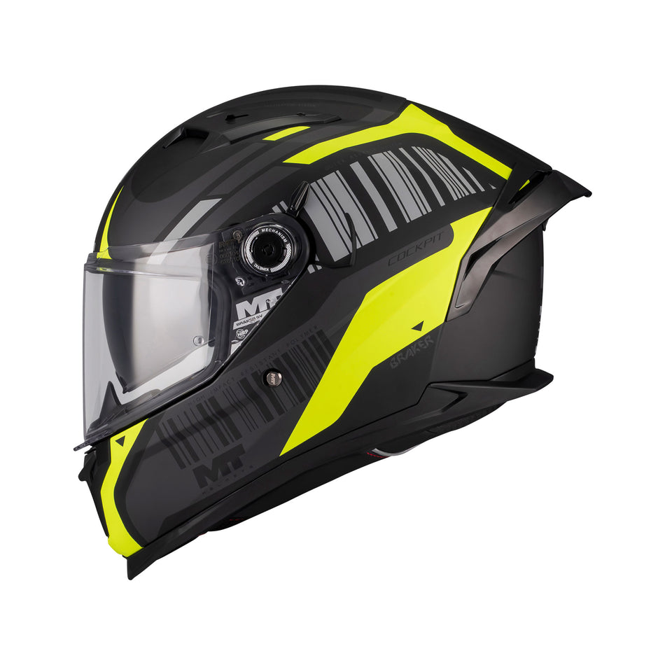 MT Braker SV Cockpit B13 Matt Black Fluo XS