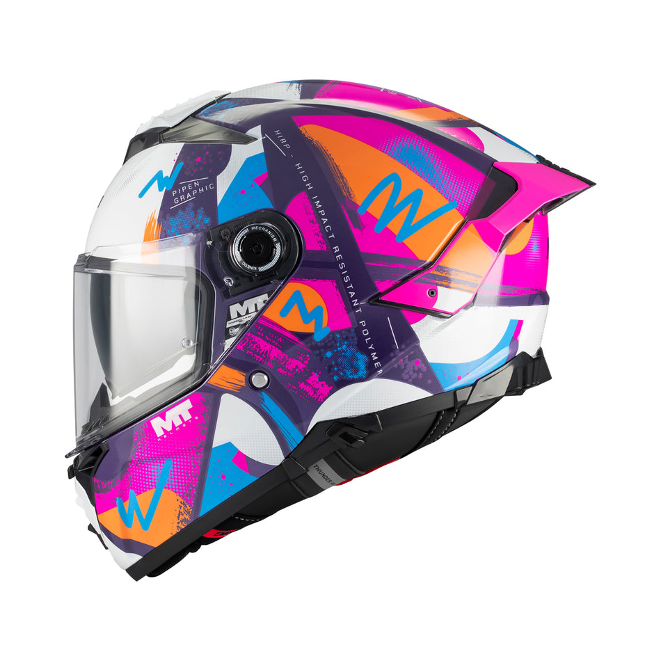 Thunder 4 R Pipen C8 Gloss Pink White 2XL