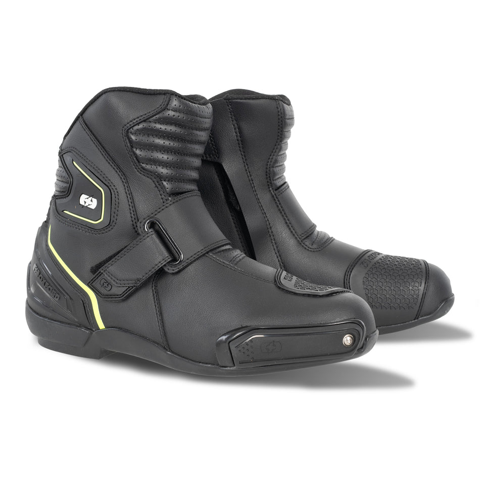 Oxford Omega Air Short MS Boot Black/ White/ Yellow 45
