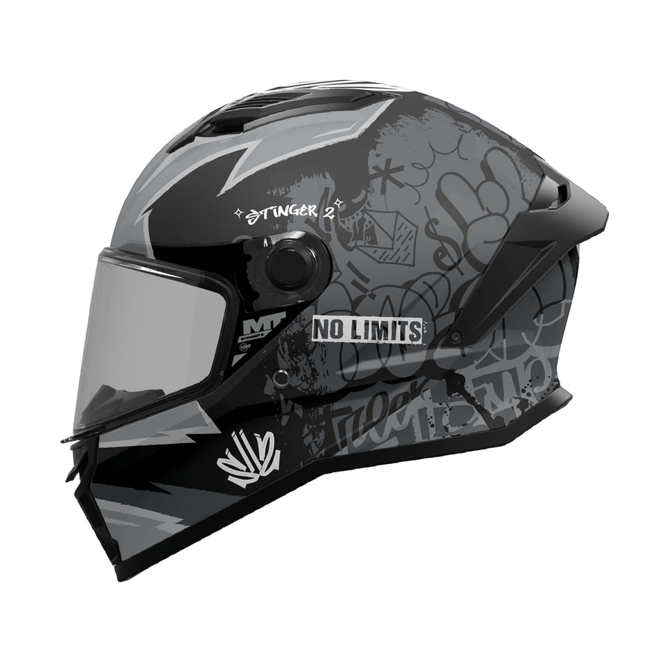 MT Stinger 2 Tagger B2 Matt Grey Black S