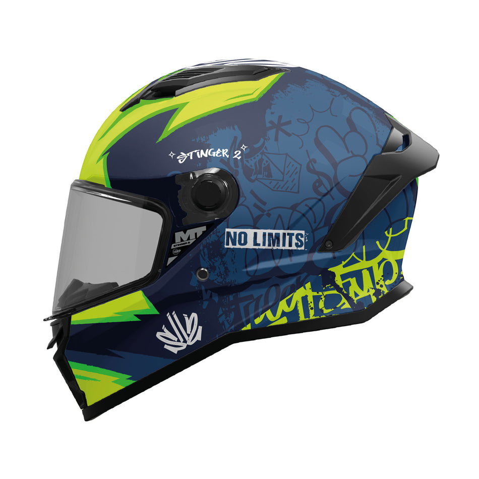 MT Stinger 2 Tagger C3 Matt Blue Fluo L