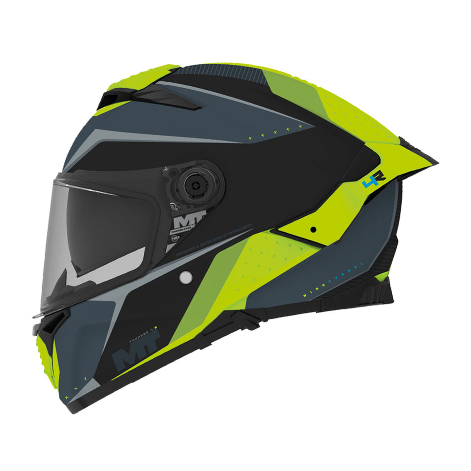 Thunder 4 R Wind Tunnel B3 Matt Black Fluo XL
